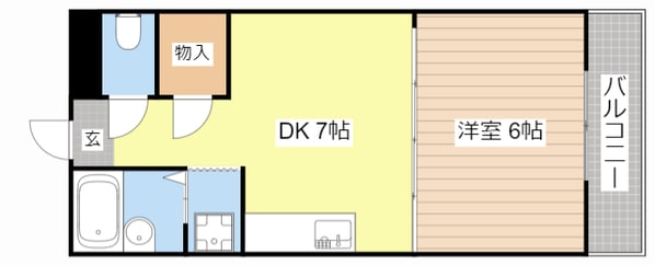 セイコーズマンション神照の物件間取画像